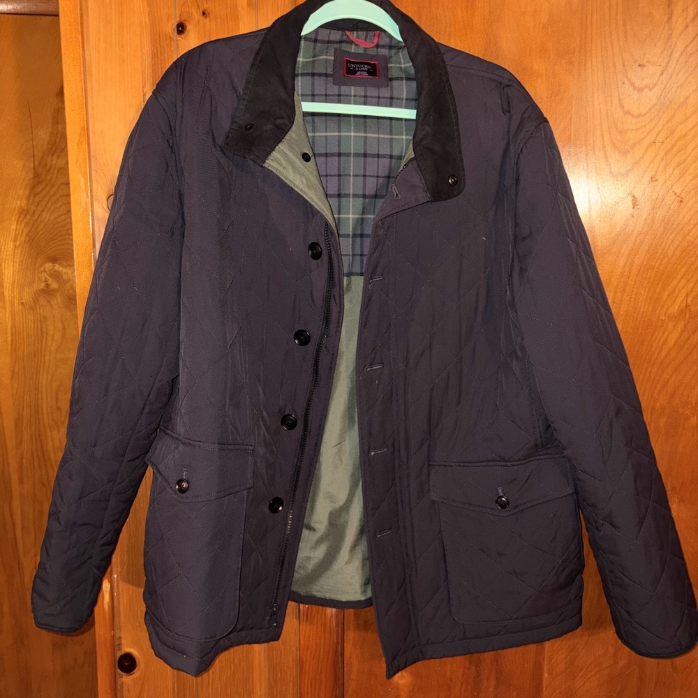 Men's Untuckit Woodcrest Quilted Jacket - Black